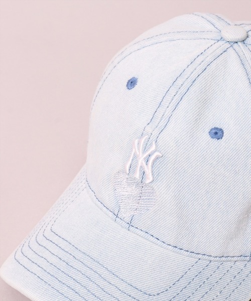 セール】(GKT)【MLB】Korea ハート 刺繍 メジャーリーグ デニム