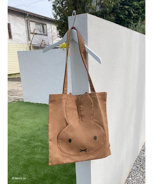 Miffy( ミッフィー)の「miffy ダイカットトートバッグ(トートバッグ・レディース・オフホワイト/ブラウン/ブラック・FREE)」の11枚目の写真
