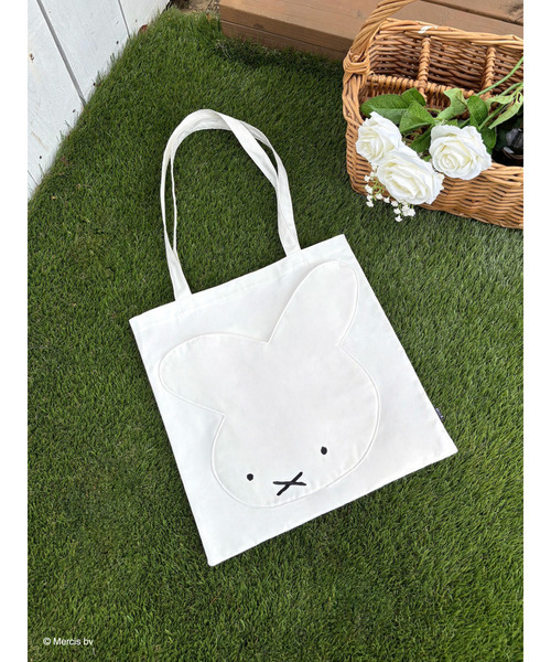 Miffy( ミッフィー)の「miffy ダイカットトートバッグ(トートバッグ・レディース・オフホワイト/ブラウン/ブラック・FREE)」の14枚目の写真