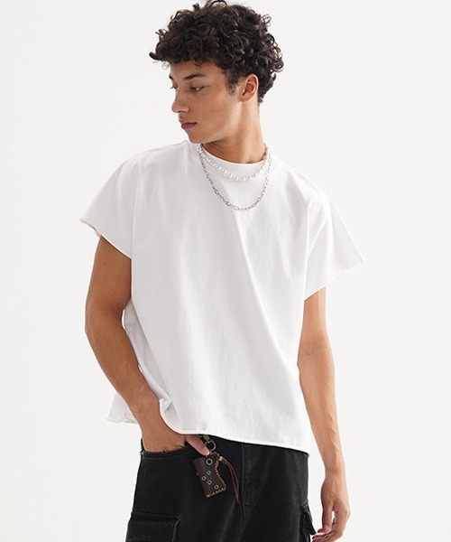 オーバーサイズショート丈半袖Tシャツ（Tシャツ/カットソー）｜Ressaca