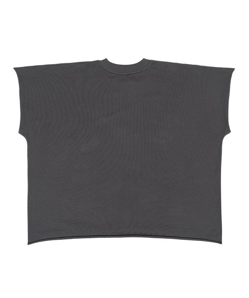 Ressaca（レサーカ）の「オーバーサイズショート丈半袖Tシャツ（Tシャツ/カットソー・メンズ・ホワイト/ブラック/チャコール・M/S/L）」の4枚目の写真