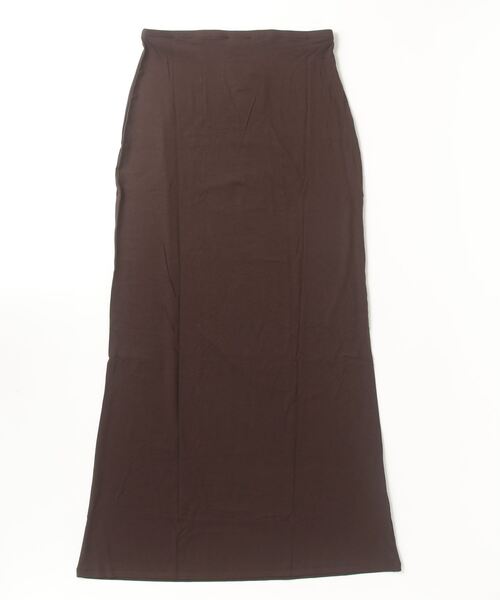 gina tricot（ジーナトリコ）の「Soft touch skirt（スカート・レディース・ダークブラウン・S）」の8枚目の写真