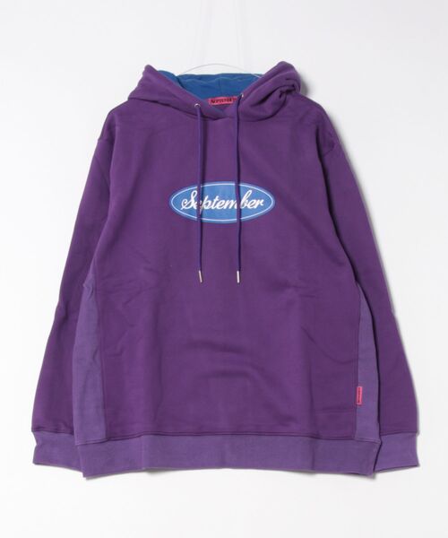 September(セプテンバー)の「●SEPTEMBER(セプテンバー)●print hoodie(パーカー・レディース・ブラック/パープル・SMALL/MEDIUM)」の2枚目の写真