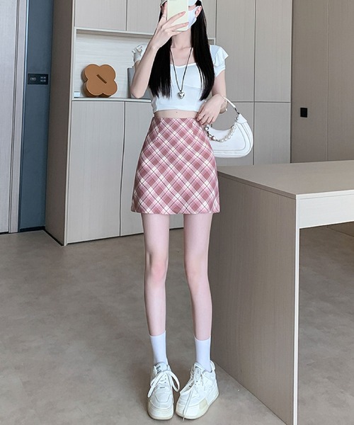 ミニスカート シアー ガーリー かわいい 全2色 韓国 L2872 ショップニコニコ ShopNikoNiko ハイウエスト ティアード レース