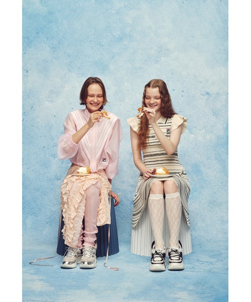 セール】【FILAコラボ】ニットワンピース（ワンピース）｜FURFUR