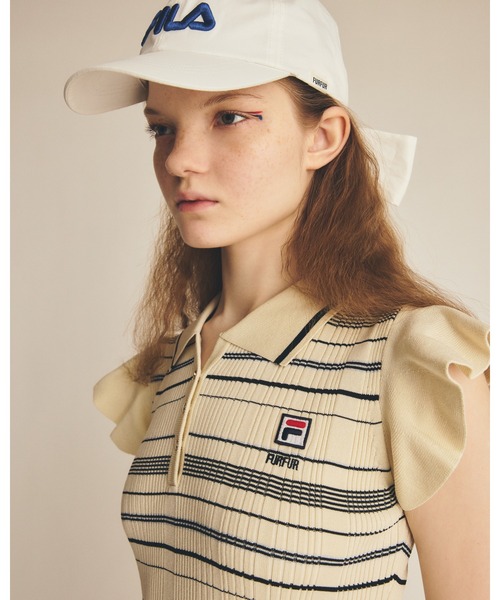 FILAコラボ】ニットワンピース（ワンピース）｜FURFUR（ファーファー