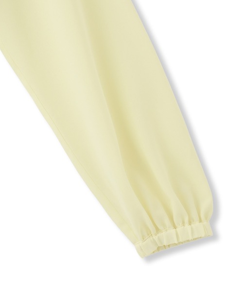 LAUTREAMONT（ロートレアモン）の「サイドリボンドレープブラウス≪イージーケア≫（シャツ/ブラウス・レディース・ライトブルー/イエロー/ブラック/ホワイト・9号）」の14枚目の写真