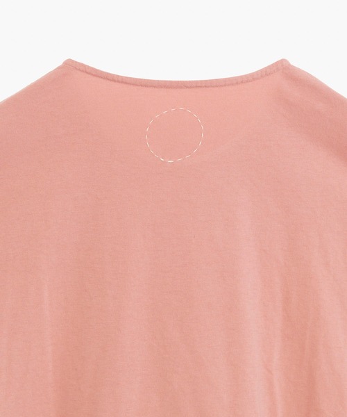 COSMIC WONDER（コズミックワンダー）の「Tangis cotton circle T-shirt（Tシャツ/カットソー・レディース・ライトグレー/ブラック/ライトピンク・FREE）」の9枚目の写真