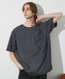 【セットアップ対応】 ウーブン ドライ フハクTシャツ / クルーネック