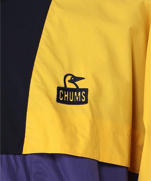 CHUMS チャムス リバーシブル ナイロン ジャケット アウター ブルゾン 中古・古着通販】CHUMS (チャムス) リバーシブルフリース
