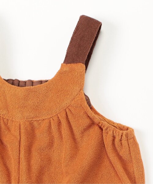 BREEZE（ブリーズ）の「【WEB限定】パイルオールインワン（つなぎ/オールインワン・キッズ・グリーン/オレンジ/パープル・80/90/100/110/120/130）」の18枚目の写真