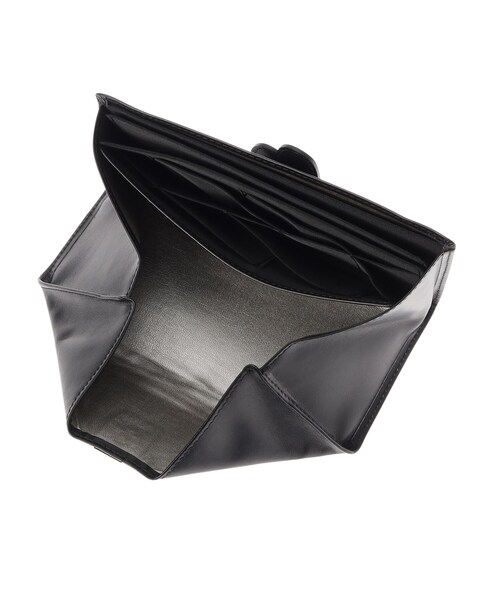 HIROKO HAYASHI(ヒロコハヤシ)の「LEO NECESSARIO(レオ ネチェサリオ)長財布ミニ(財布・レディース・ブラック系4・00)」の2枚目の写真