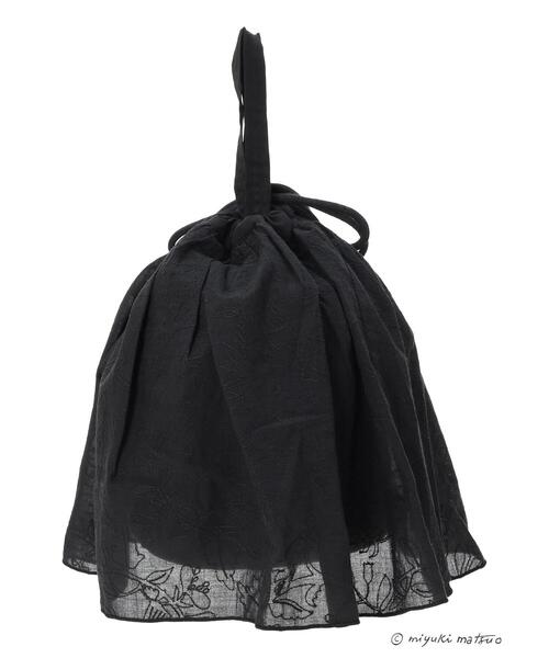 Samansa Mos2（サマンサ モスモス）の「【miyuki matsuo×Samansa Mos2】刺繍バッグ（ハンドバッグ・レディース・ブラック/オフホワイト・F）」の14枚目の写真