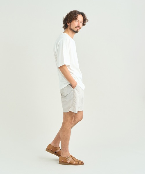 NANGA(ナンガ)の「DRY MIX RAGLAN SLEEVE TEE/ドライミックスラグランスリーブティー(Tシャツ/カットソー・メンズ・ブラック/ターコイズブルー/ホワイト/グリーン・S/M/L/XL)」の22枚目の写真