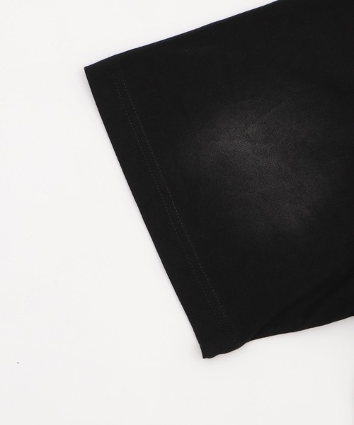 Figments（フィグメンツ）の「クロスビッグＴ（Tシャツ/カットソー・レディース・ブラック/ホワイト・FREE）」の4枚目の写真