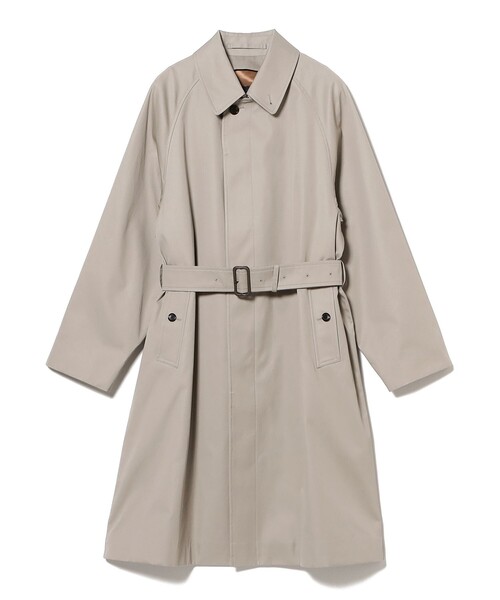 BEAMS F（ビームスエフ）の「シングル ベルテッドバルカラーコート（その他アウター・メンズ・ベージュ/ネイビー・40/38/42/36）」の16枚目の写真