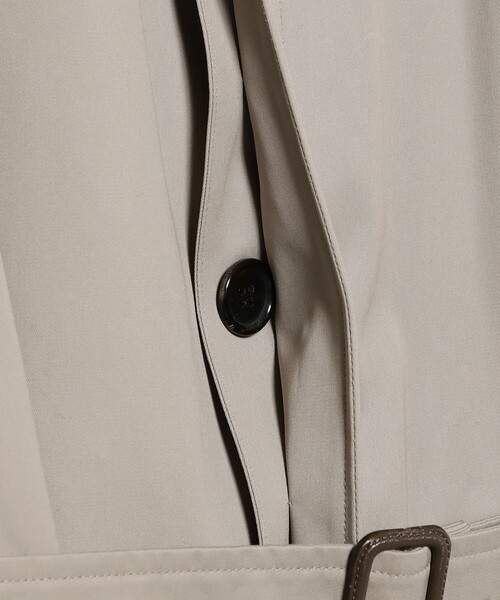 BEAMS F（ビームスエフ）の「シングル ベルテッドバルカラーコート（その他アウター・メンズ・ベージュ/ネイビー・40/38/42/36）」の14枚目の写真