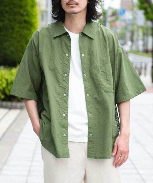 ARMY TWILL Nylon OX Mesh H/S Shirts 新品　B ARMY TWILL Nylon OX Mesh H/S Shirts 新品 B - メルカリ