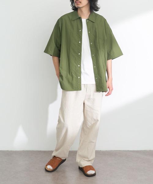 ARMY TWILL（アーミーツイル）の「ARMY TWILL　Nylon OX Mesh H/S Shirts（シャツ/ブラウス・メンズ・ブラック/カーキ/ホワイト・SMALL/MEDIUM）」の18枚目の写真