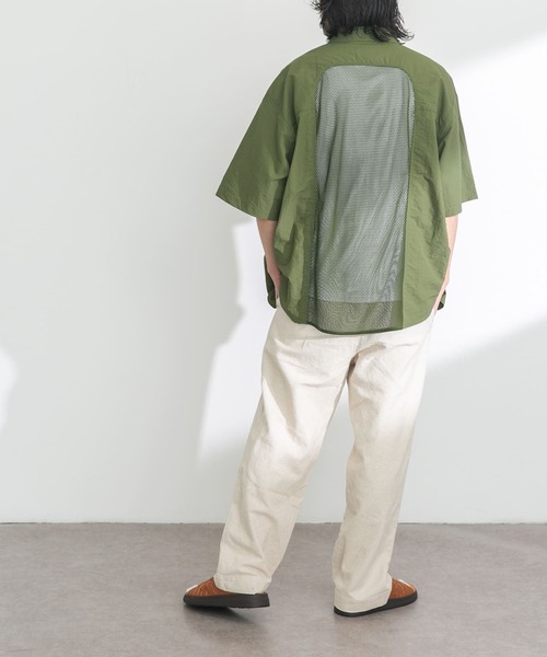 セール】ARMY TWILL Nylon OX Mesh H/S Shirts（シャツ/ブラウス