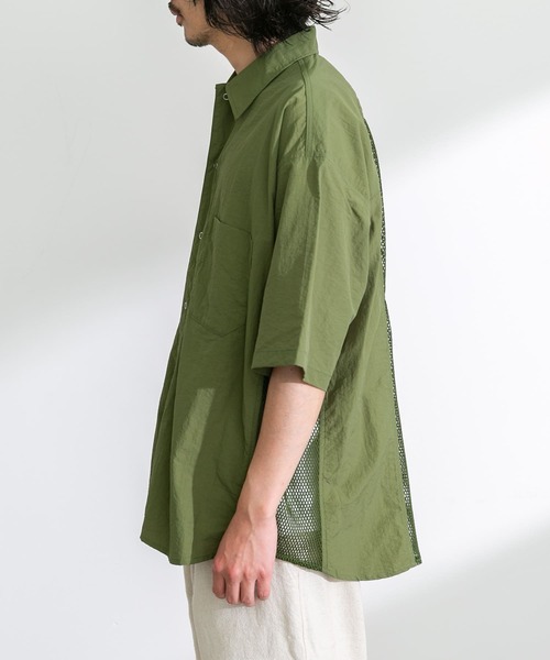 ARMY TWILL（アーミーツイル）の「ARMY TWILL　Nylon OX Mesh H/S Shirts（シャツ/ブラウス・メンズ・ブラック/カーキ/ホワイト・SMALL/MEDIUM）」の22枚目の写真