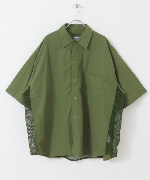 ARMY TWILL Nylon OX Mesh H/S Shirts 新品　B セール】ARMY TWILL Nylon OX Mesh H/S Shirts（シャツ/ブラウス