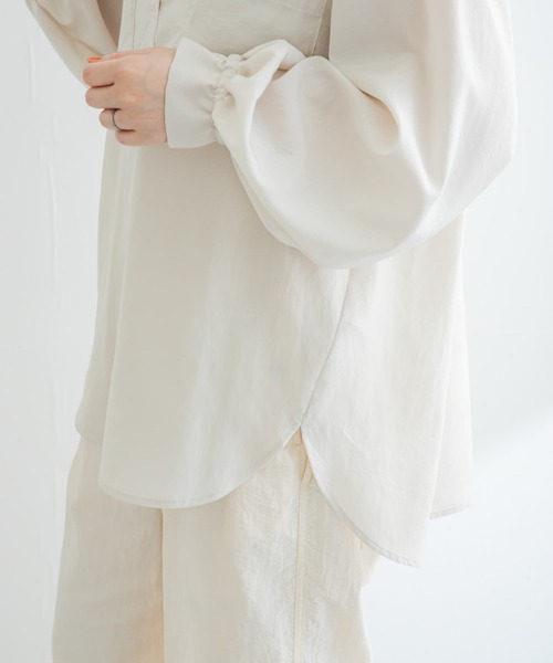 【URBAN　RESEARCH　ROSSO】F by ROSSO　撥水UVCUTシャツプルオーバー セール】F by ROSSO 撥水UVCUTシャツプルオーバー（シャツ
