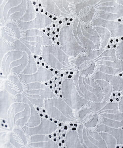 FREE'S MART（フリーズマート）の「［ＭＦＭ］大柄レースキャミチュニック（シャツ/ブラウス・レディース・ブラック/ホワイト・FREE）」の9枚目の写真