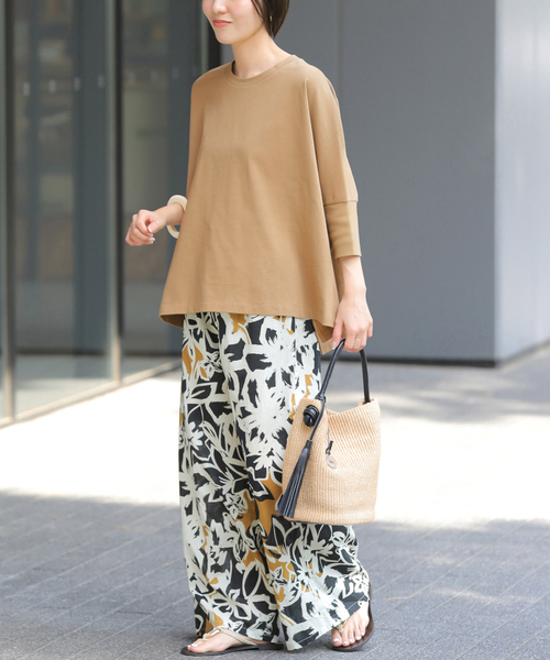 JOURNAL STANDARD relume(ジャーナルスタンダード レリューム)の「《追加》OEコットンワイドプルオーバー(Tシャツ/カットソー・レディース・ブラック/ベージュ/ライトグレー/グレー・FREE)」の19枚目の写真