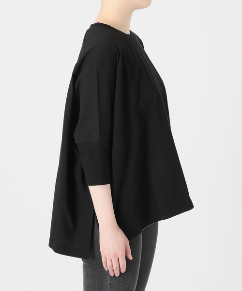 JOURNAL STANDARD relume(ジャーナルスタンダード レリューム)の「《追加》OEコットンワイドプルオーバー(Tシャツ/カットソー・レディース・ブラック/ベージュ/ライトグレー/グレー・FREE)」の9枚目の写真