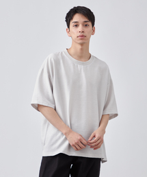 セール】リネン混 布帛オーバーサイズTシャツ（Tシャツ/カットソー