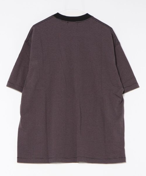 alvana(アルヴァナ)の「【alvana】NARROW BORDER S/S TEE SHIRTS / アース×インクブラ(Tシャツ/カットソー・メンズ・グレー系その他・L/M)」の7枚目の写真