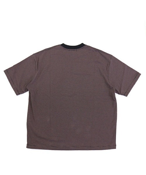 alvana(アルヴァナ)の「【alvana】NARROW BORDER S/S TEE SHIRTS / アース×インクブラ(Tシャツ/カットソー・メンズ・グレー系その他・L/M)」の3枚目の写真