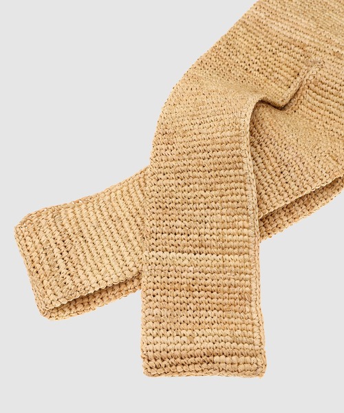 seya.（セヤ）の「MINI RAFFIA BAG（ハンドバッグ・レディース・ナチュラル・FREE）」の5枚目の写真