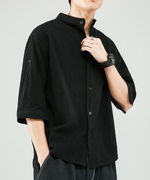 シャツ メンズ 7分袖シャツ