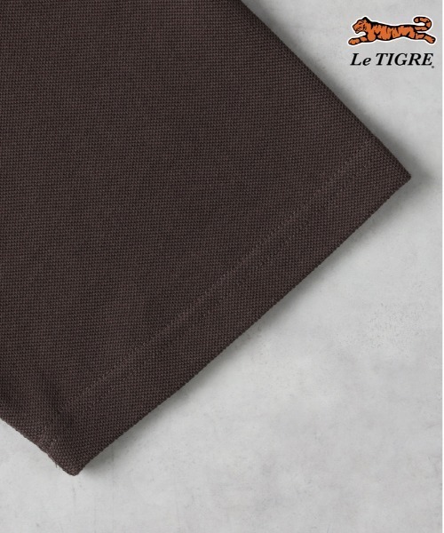 Right-on(ライトオン)の「Le TIGRE(ルティグレ)【メンズ】ワンポイント刺繍ポロシャツ(Tシャツ/カットソー・メンズ・ブラック/ネイビー/ブラウン・XL/L/M)」の12枚目の写真