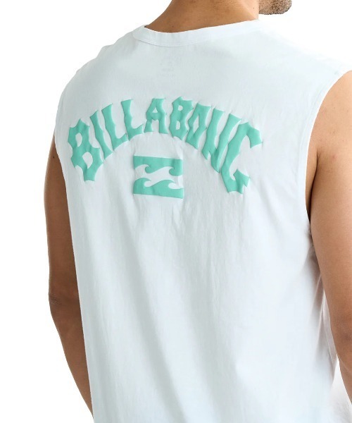 BILLABONG（ビラボン）の「BILLABONG メンズ ARCH PUFF タンクトップ 【2025年夏モデル】/ビラボンノースリーブマッスルタンクトップ（タンクトップ・メンズ・グリーン系その他/ホワイト/ブラック・MEDIUM/LARGE/X-LARGE）」の4枚目の写真
