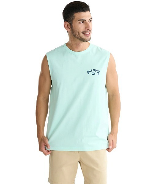 BILLABONG（ビラボン）の「BILLABONG メンズ ARCH PUFF タンクトップ 【2025年夏モデル】/ビラボンノースリーブマッスルタンクトップ（タンクトップ・メンズ・グリーン系その他/ホワイト/ブラック・MEDIUM/LARGE/X-LARGE）」の14枚目の写真