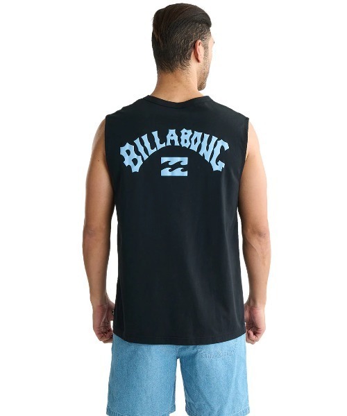 BILLABONG（ビラボン）の「BILLABONG メンズ ARCH PUFF タンクトップ 【2025年夏モデル】/ビラボンノースリーブマッスルタンクトップ（タンクトップ・メンズ・グリーン系その他/ホワイト/ブラック・MEDIUM/LARGE/X-LARGE）」の8枚目の写真