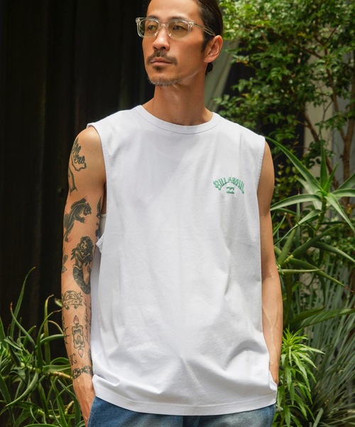 BILLABONG（ビラボン）の「BILLABONG メンズ ARCH PUFF タンクトップ 【2025年夏モデル】/ビラボンノースリーブマッスルタンクトップ（タンクトップ・メンズ・グリーン系その他/ホワイト/ブラック・MEDIUM/LARGE/X-LARGE）」の18枚目の写真