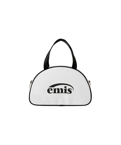 emis  ミニバッグ　黒白 MINI HALF BAG（ショルダーバッグ）｜EMIS（イミス）の