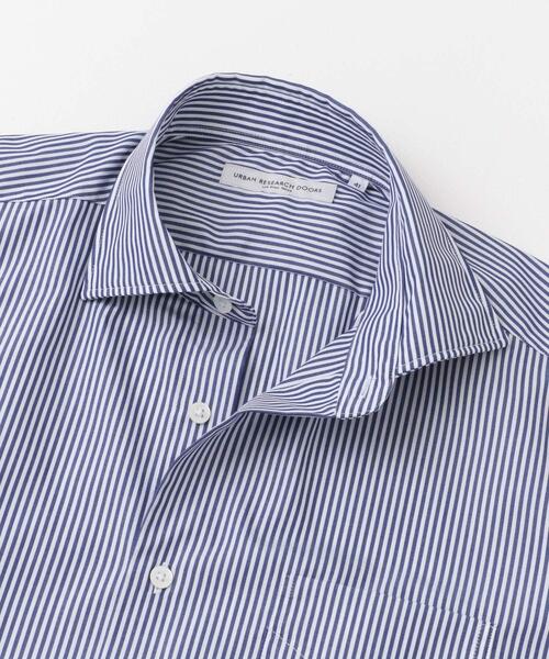 URBAN RESEARCH DOORS（アーバンリサーチドアーズ）の「LIFE STYLE TAILOR　セミワイド半袖シャツ（シャツ/ブラウス・メンズ・ブルー系その他/ホワイト/ブラウン系その他・37/39/41/43）」の11枚目の写真