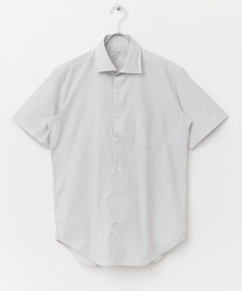 URBAN RESEARCH DOORS（アーバンリサーチドアーズ）の「LIFE STYLE TAILOR　セミワイド半袖シャツ（シャツ/ブラウス・メンズ・ブルー系その他/ホワイト/ブラウン系その他・37/39/41/43）」の17枚目の写真