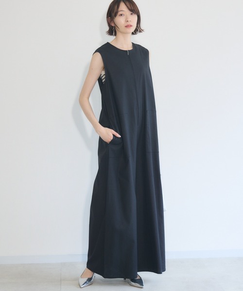 セール】cloche UVストレッチウオッシャブルサロペ（サロペット