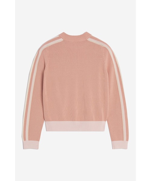 Maison Kitsune(メゾンキツネ)の「FLASH FOX ZIPPED BLOUSON(ブルゾン・レディース・ピンク・XS/S/XXS)」の2枚目の写真