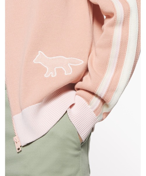 Maison Kitsune(メゾンキツネ)の「FLASH FOX ZIPPED BLOUSON(ブルゾン・レディース・ピンク・XS/S/XXS)」の6枚目の写真