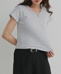 リンガーデザイン フライス コンパクトTシャツ