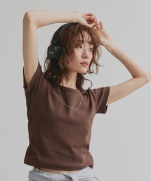 リンガーデザイン フライス コンパクトTシャツ