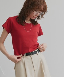 リンガーデザイン フライス コンパクトTシャツ