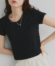リンガーデザイン フライス コンパクトTシャツ